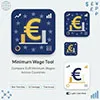 Mindestlohn in der Eurozone Abfrage